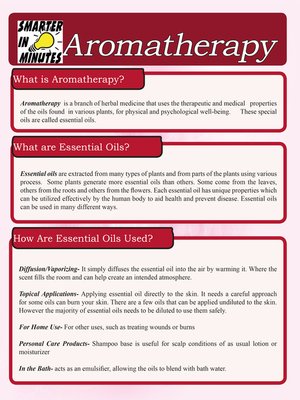 cover image of Aromatherapy